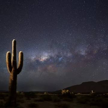 El Parque Nacional Los Cardones invita a vivir una noche única de astroturismo en los Valles Calchaquíes