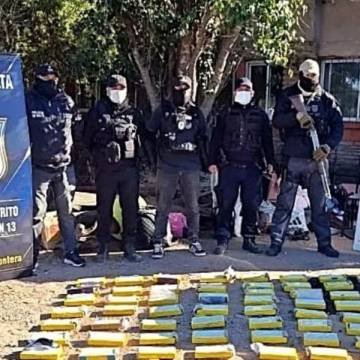 Más de 70 kilos de cocaína incautados en El Potrero