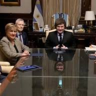 El presidente Milei se reunió con Kristalina Georgieva