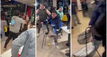 Batalla campal en un McDonald’s de Mendoza
