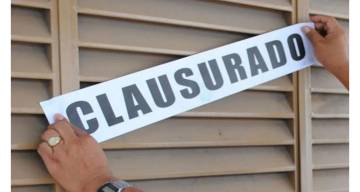 Clausuraron dos supermercados y dos carnicerías en el centro de la ciudad