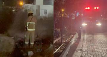 Explosión e incendio sacudieron un barrio de Salta durante la madrugada