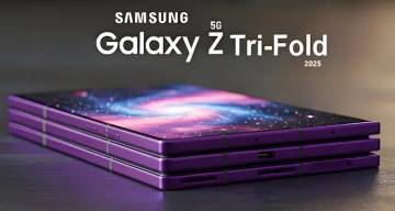 Samsung presentó su nuevo celular con tres pantallas