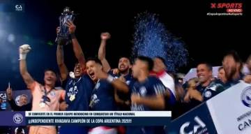 Independiente Rivadavia le ganó a Argentinos Juniors por penales y se quedó con la Copa Argentina