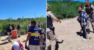 Feroz cruce entre efectivos de Prefectura y bagayeros en la frontera con Bolivia 