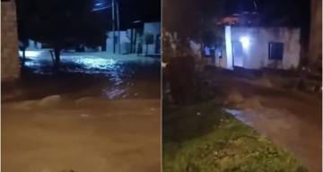 Emergencia en Rosario de la Frontera: desbordó el canal Alberdi y hay evacuados